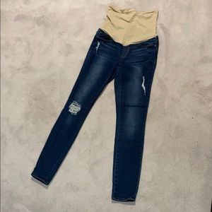 Articles of Society distressed maternity jeans